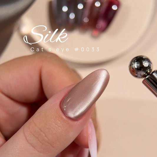Color Gel Polish DNKa' 12 ml Cat's Eye #0033 - Silk