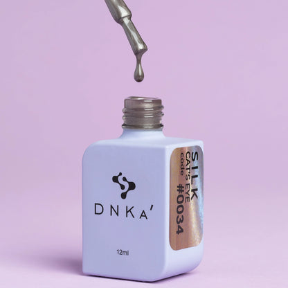 Color Gel Polish DNKa' 12 ml Cat's Eye #0034 - Silk
