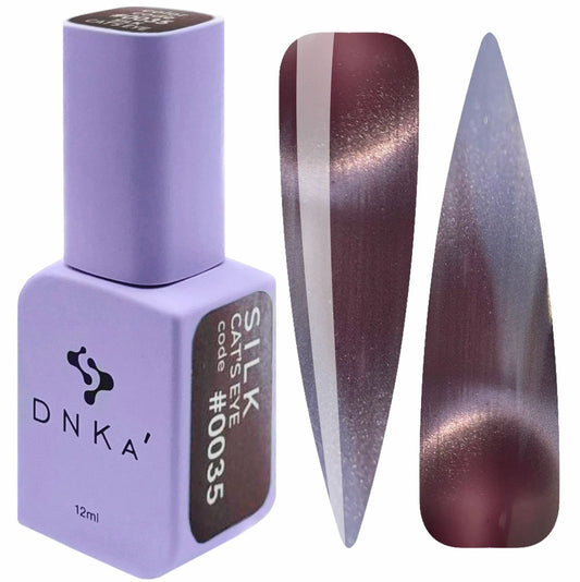 Color Gel Polish DNKa' 12 ml Cat's Eye #0035 - Silk