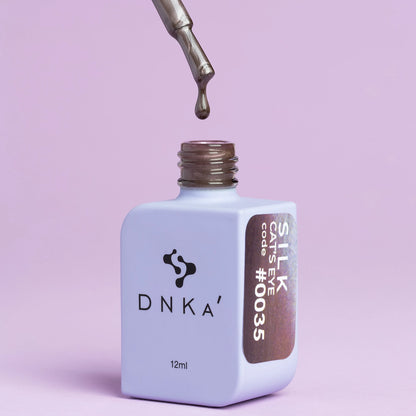 Color Gel Polish DNKa' 12 ml Cat's Eye #0035 - Silk