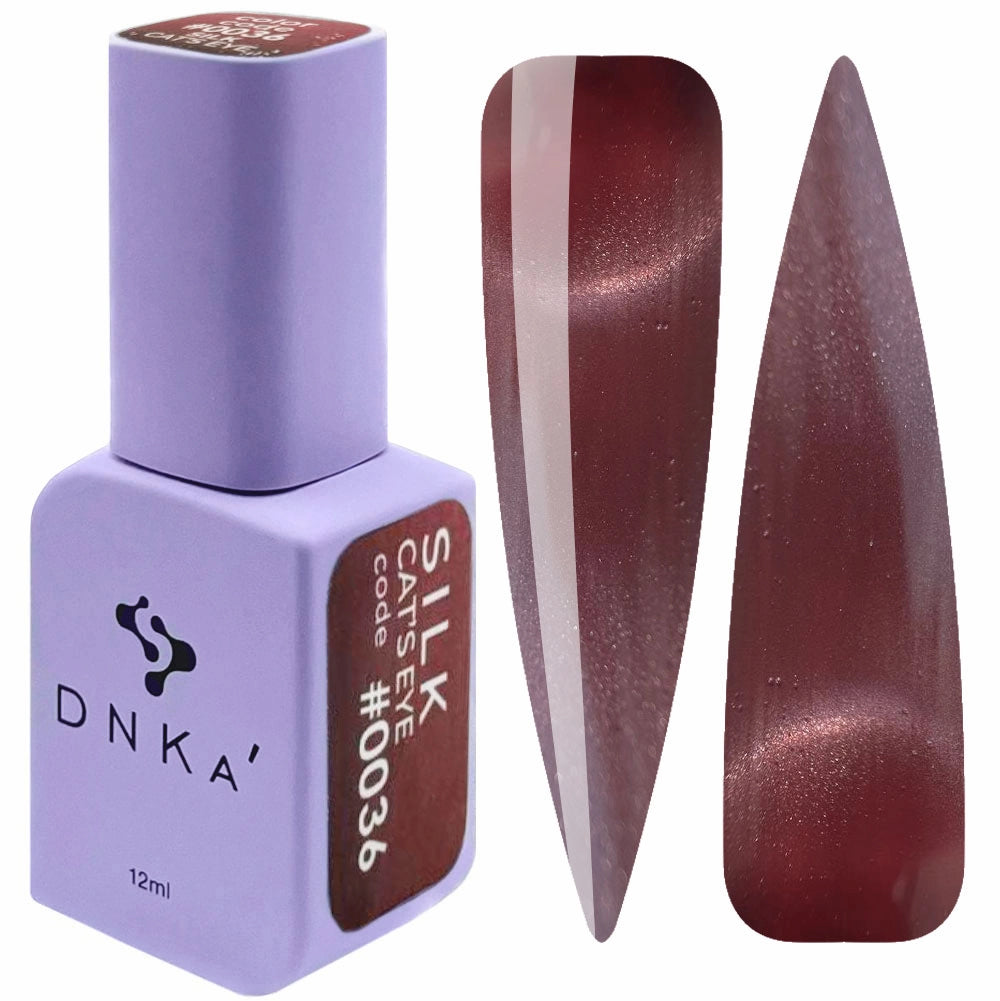 Color Gel Polish DNKa' 12 ml Cat's Eye #0036 - Silk