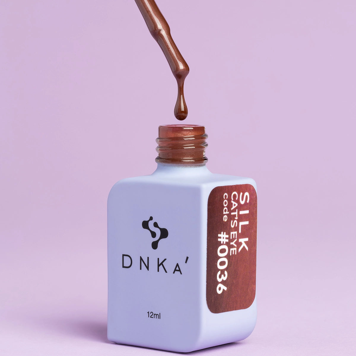 Color Gel Polish DNKa' 12 ml Cat's Eye #0036 - Silk