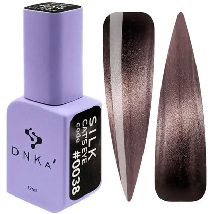Color Gel Polish DNKa' 12 ml Cat's Eye #0038 - Silk