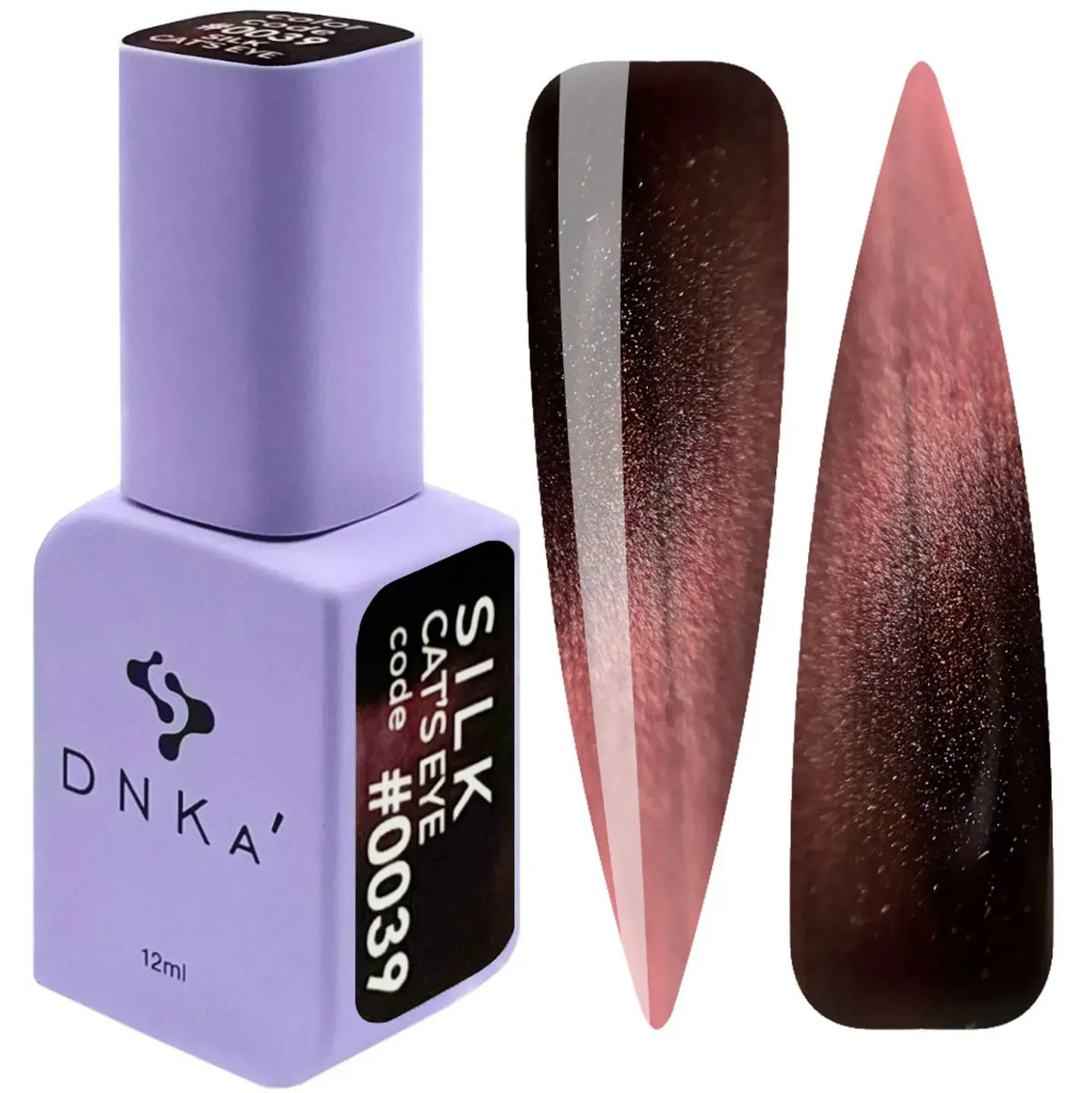 Color Gel Polish DNKa' 12 ml Cat's Eye #0039 - Silk