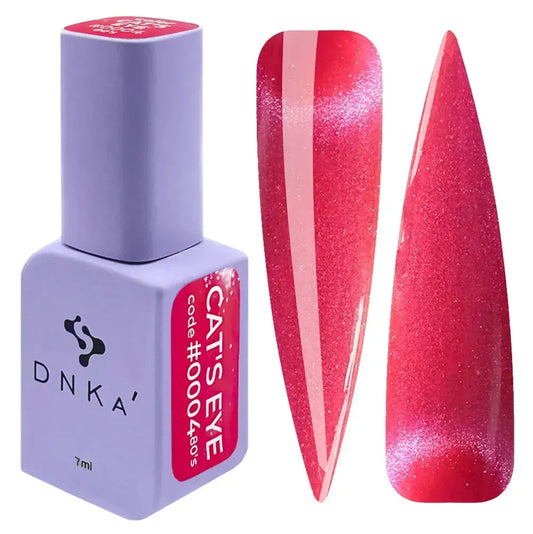 Color Gel Polish DNKa' 7 ml Cat's Eye #0004 - 80's