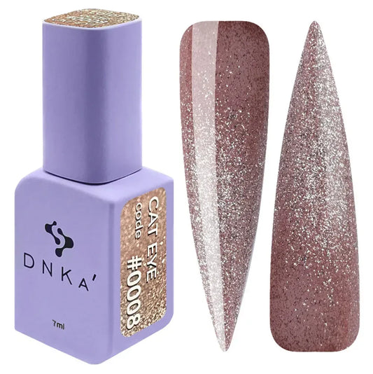 Color Gel Polish DNKa' 7 ml Cat's Eye #0008