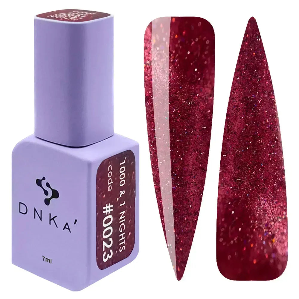 Color Gel Polish DNKa' 7 ml Cat's Eye #0023 - 1000 & 1 NIGHTS