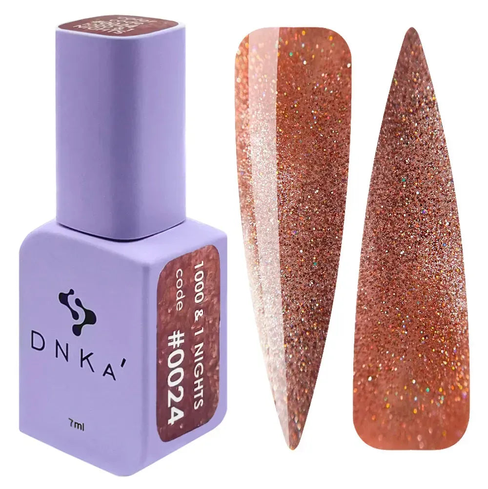 Color Gel Polish DNKa' 7 ml Cat's Eye #0024 - 1000 & 1 NIGHTS