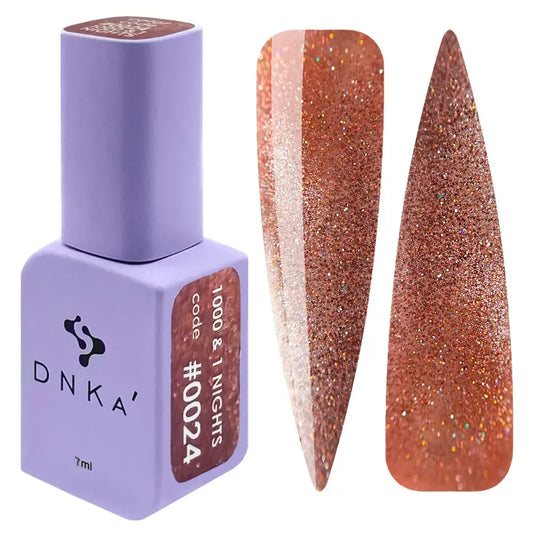 Color Gel Polish DNKa' 7 ml Cat's Eye #0024 - 1000 & 1 NIGHTS