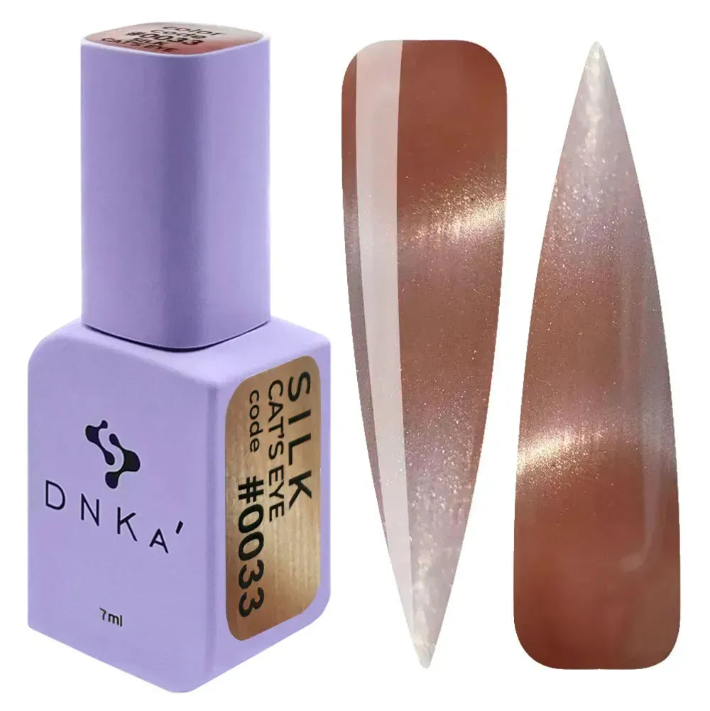 Color Gel Polish DNKa' 7 ml Cat's Eye #0033 - SILK
