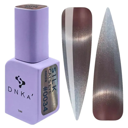 Color Gel Polish DNKa' 7 ml Cat's Eye #0034 - SILK