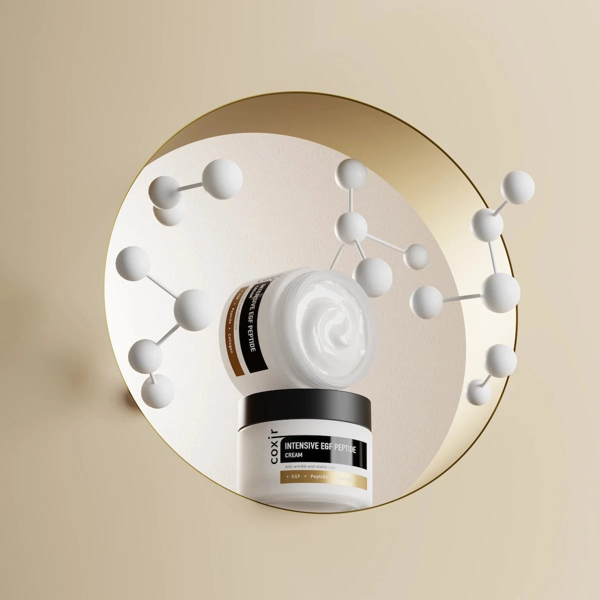 Crema Reafirmante con Péptidos | Coxir Intensive EGF Peptide Cream 50ml