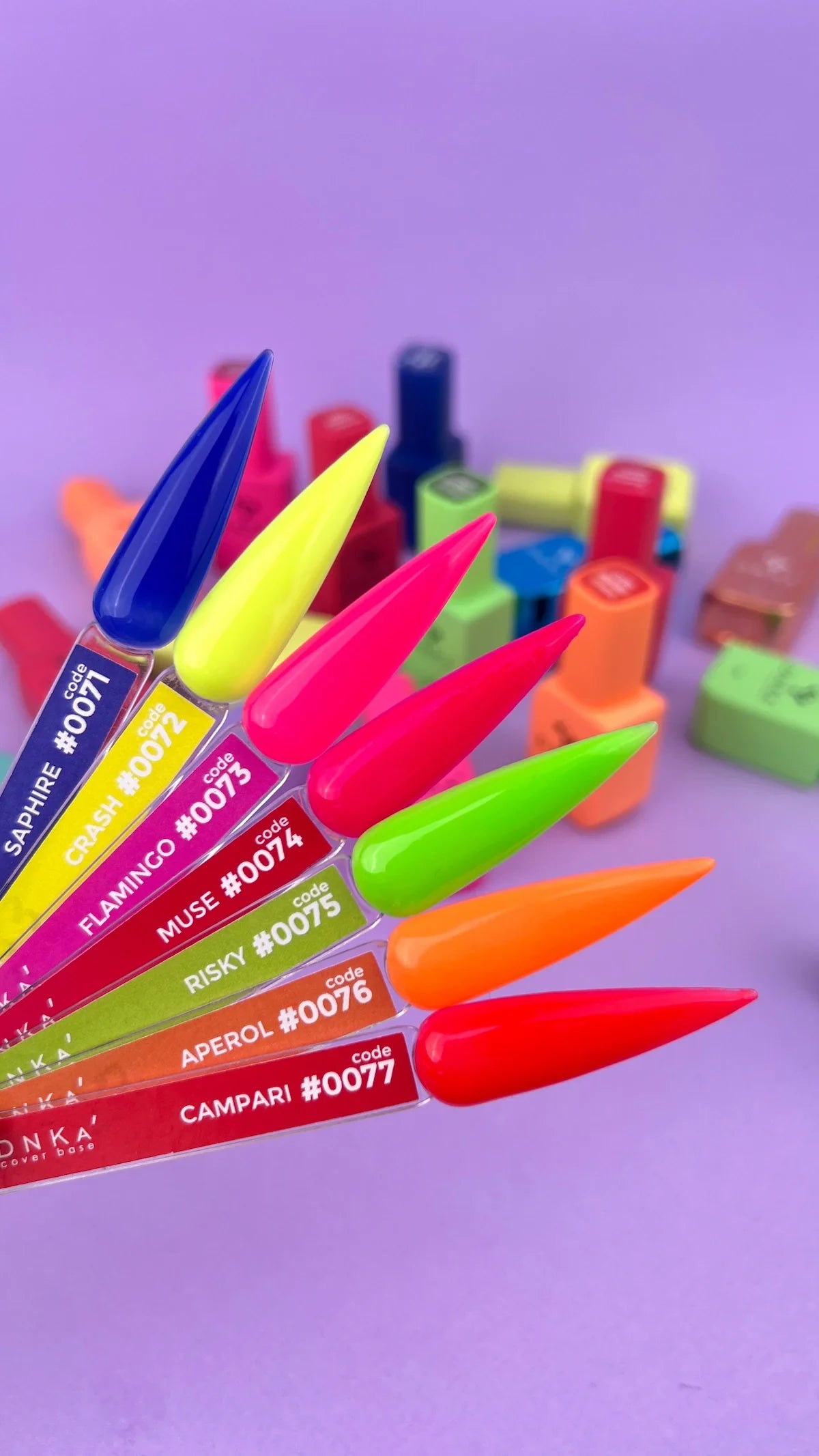 Muestrario Cover Base French (rubber) DNKa' (97 colores)