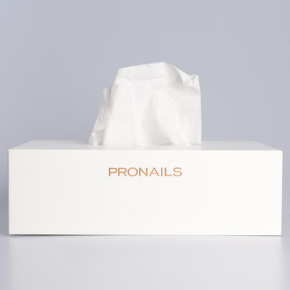 funda madera caja panuelos blanca
