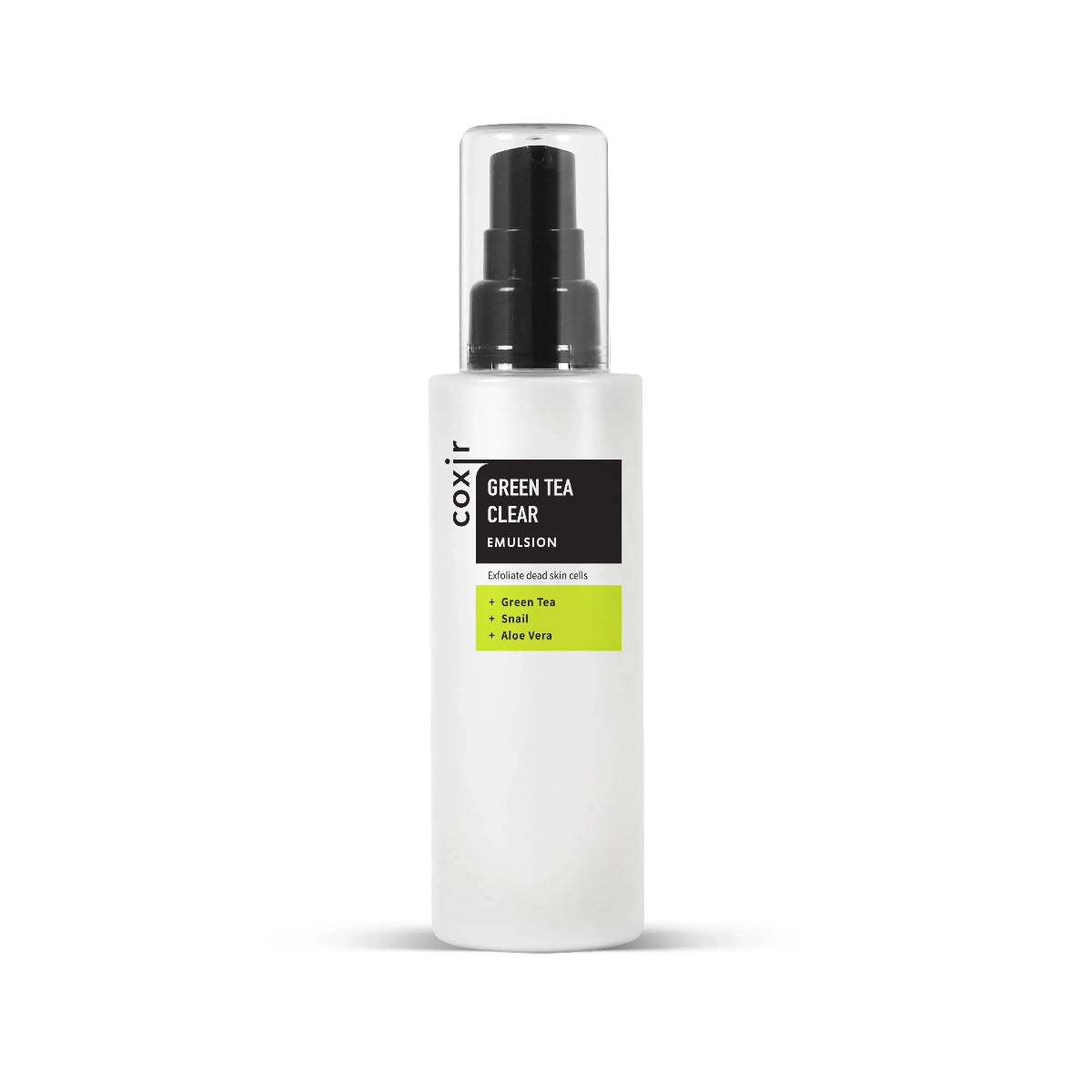 Emulsión Hidratante con BHA y té verde | Coxir Greentea BHA Clear Emulsion 100ml