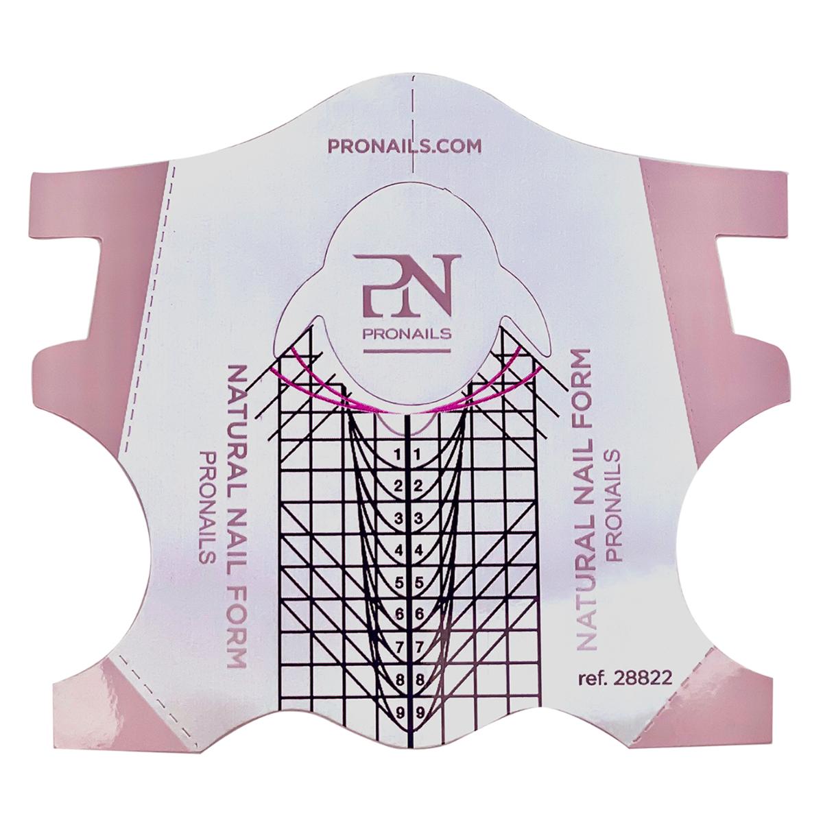 moldes unas naturales 500 uds