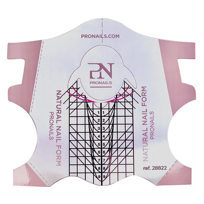 moldes unas naturales 500 uds