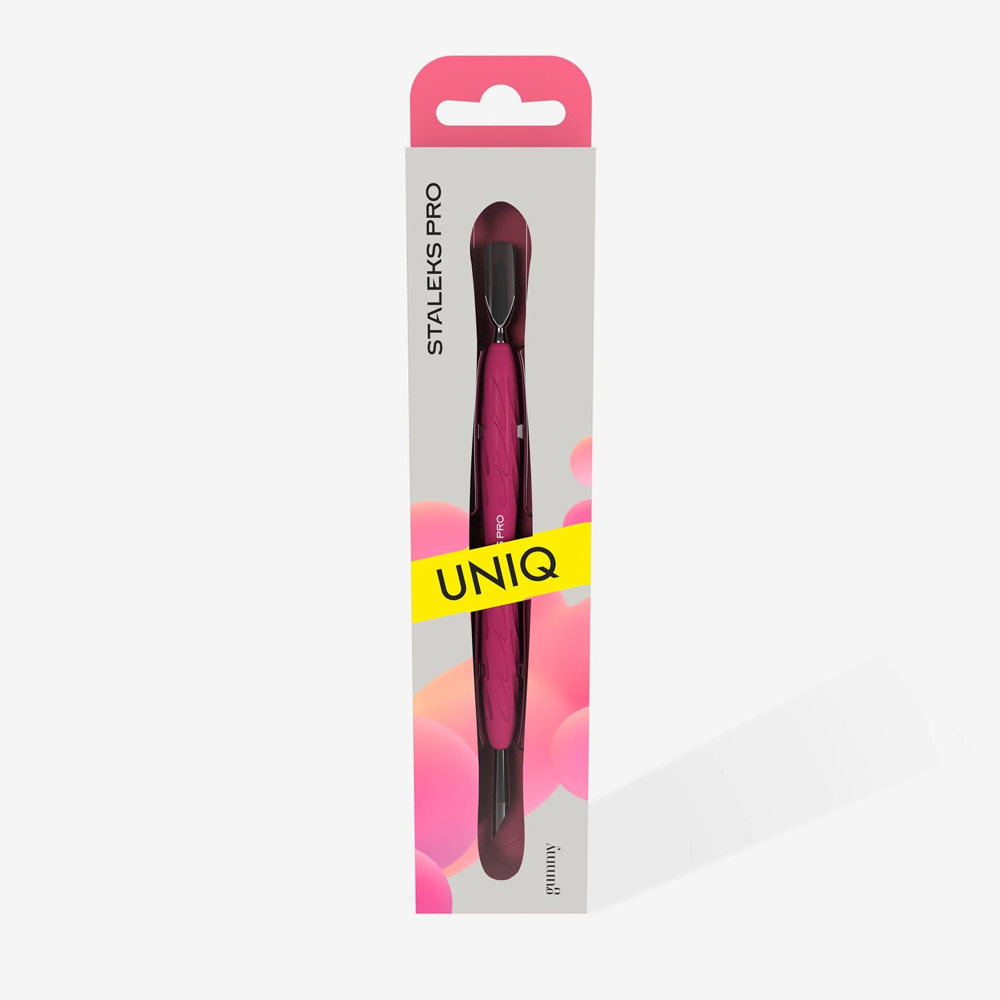 Empujador Para Manicura "Gummy" UNIQ 10 TYPE 2 STALEKS PQ-10/2