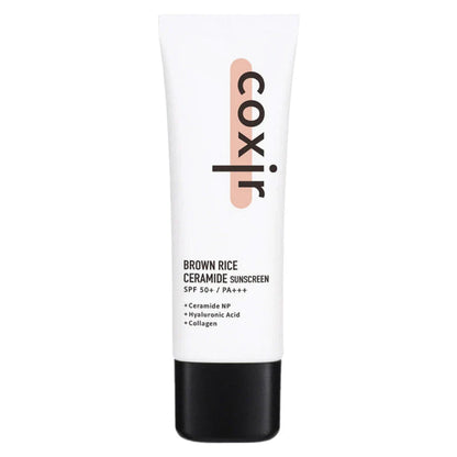 Protector Solar con Ceramidas y Arroz | Coxir Brown Rice Ceramide Sunscreen 50 ml